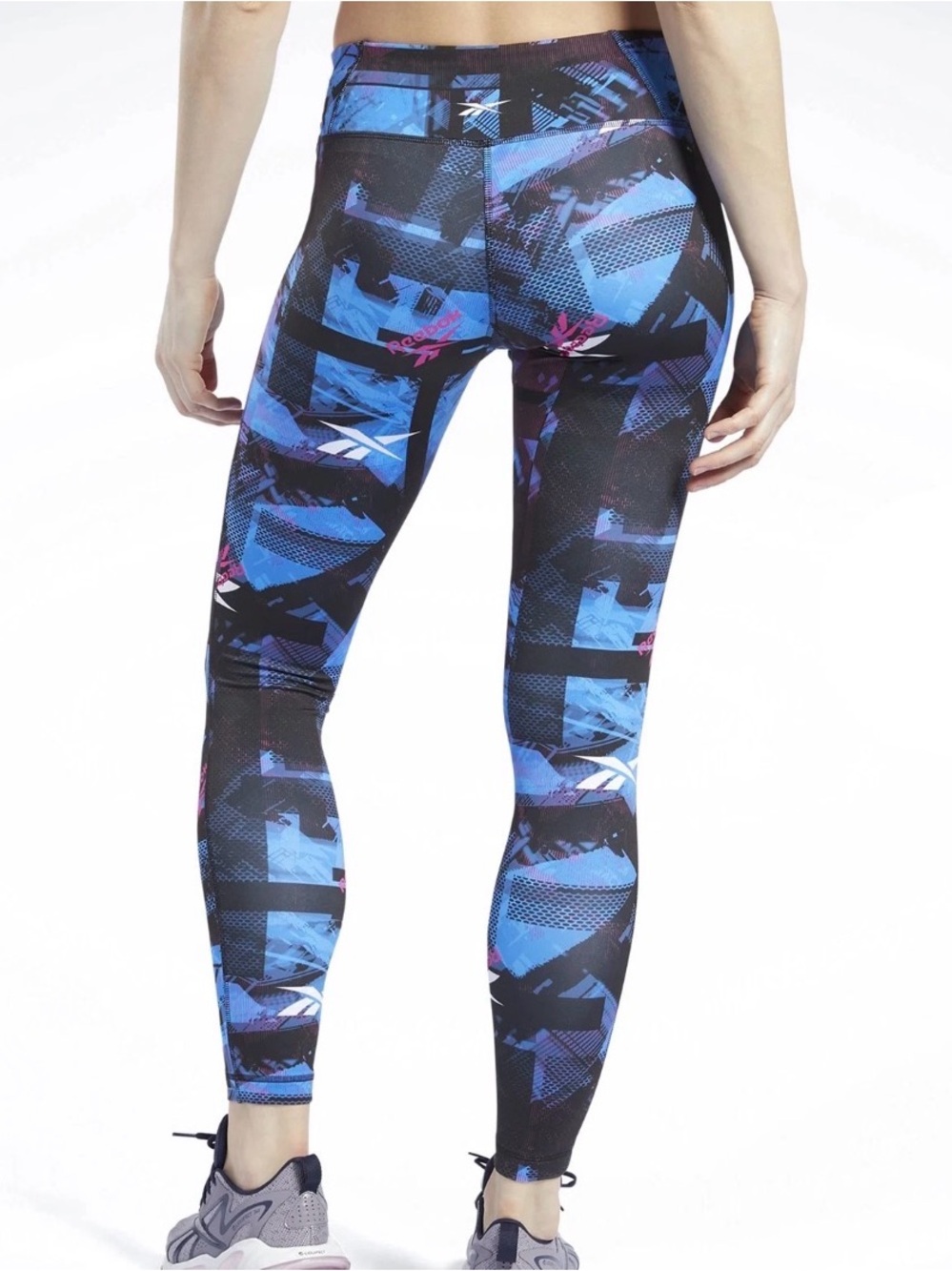 Reebok Printed Speedwick Leggings Size XS